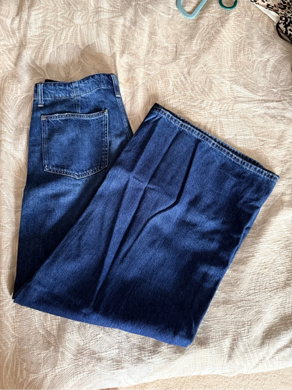 Madewell Wide Sweep High Waisted Trouser Jean